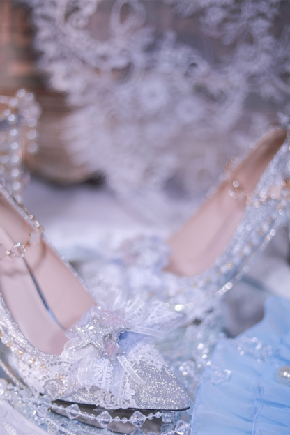 Shiny Wedding Shoes