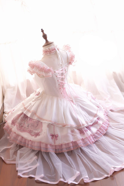 Dreamcore Ballet Lolita Top + Skirt