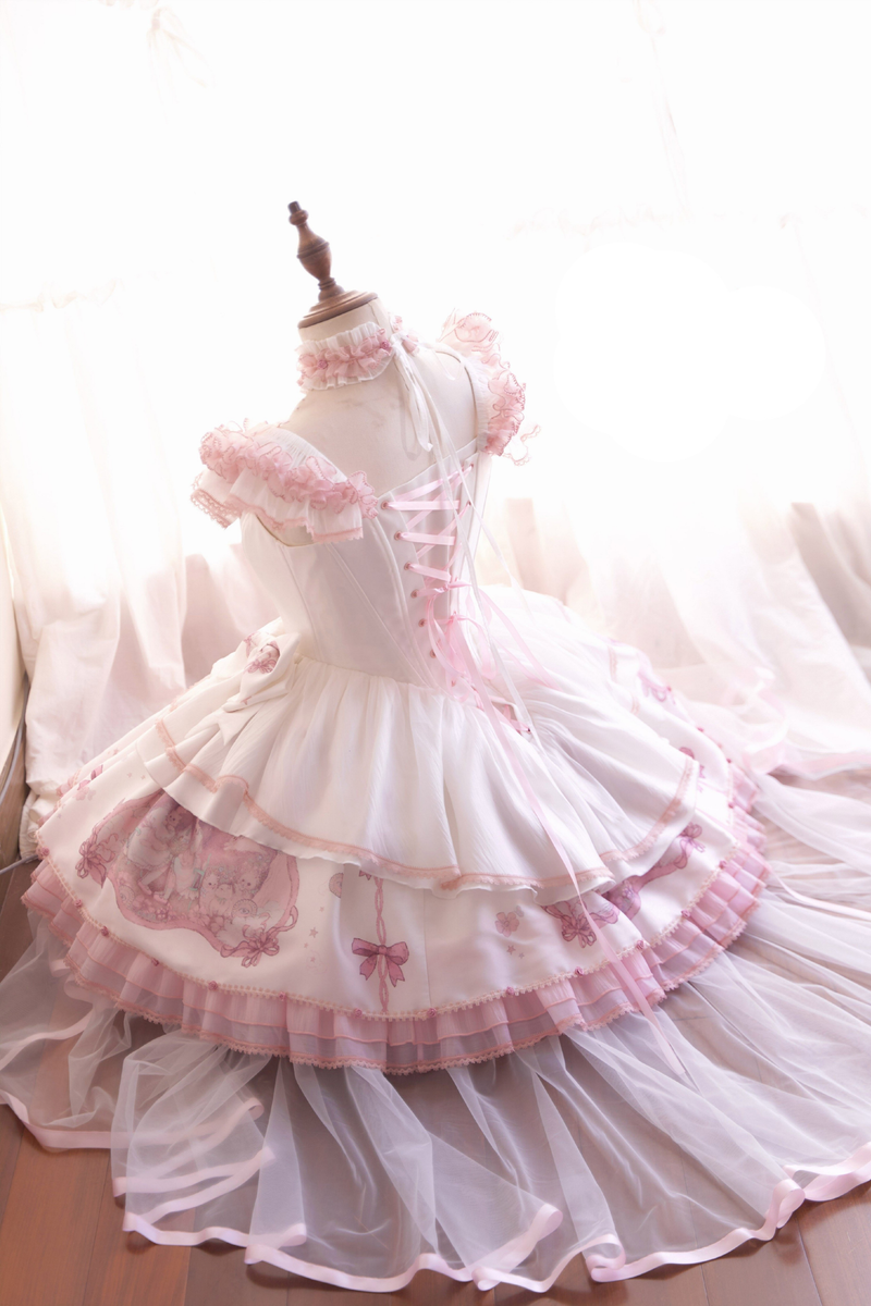 Dreamcore Ballet Lolita Top + Skirt