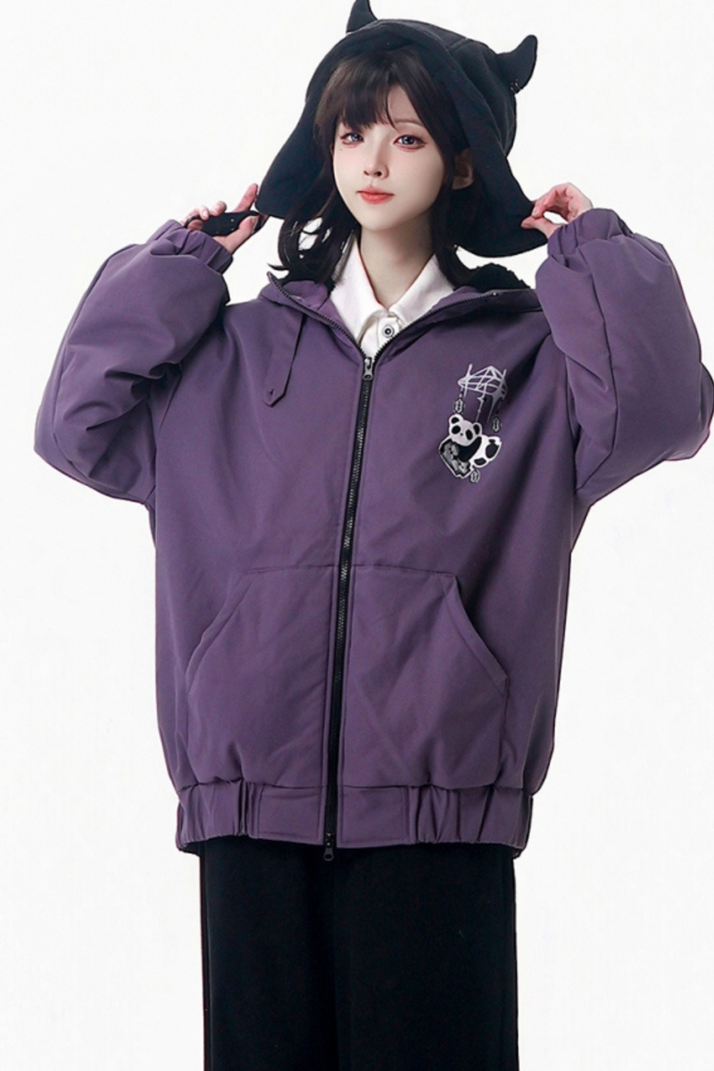 Blackberry Hood Jacket + Tops + Pants + Skirt