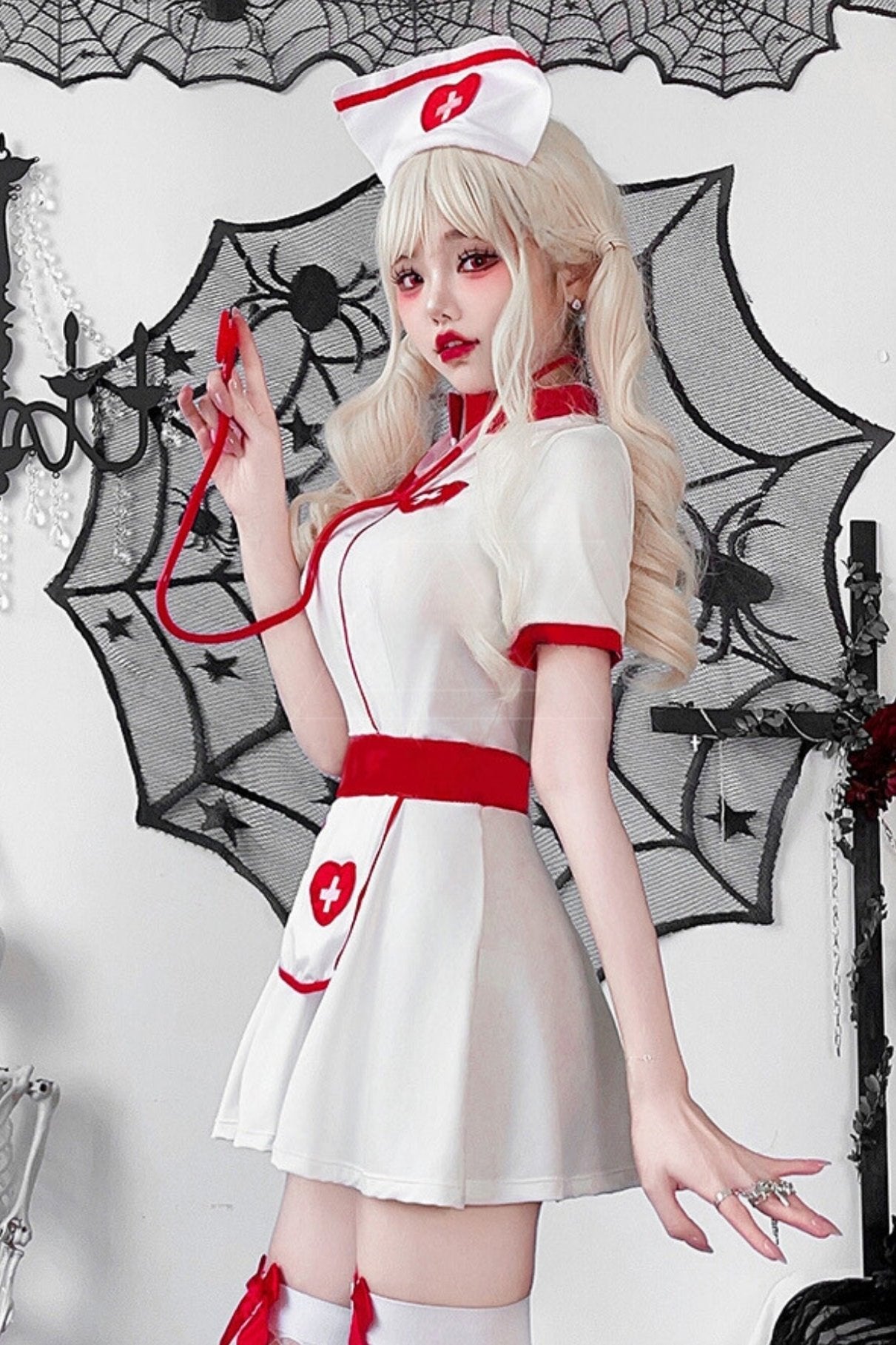 Female Atmosphere Nurse Cosplay Dress