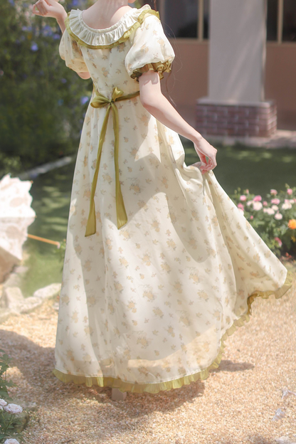 [pre-order] Flower Retro Doll Dress