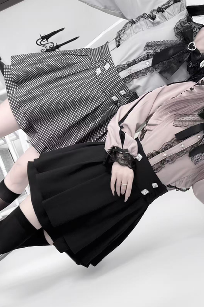 Lace Dark Sweet Shirt + Skirt