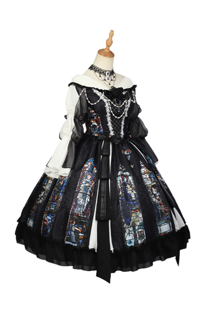 Classical Dark Gothic Lolita Dress