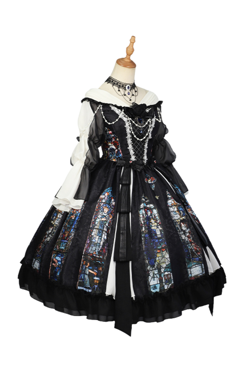 Classical Dark Gothic Lolita Dress