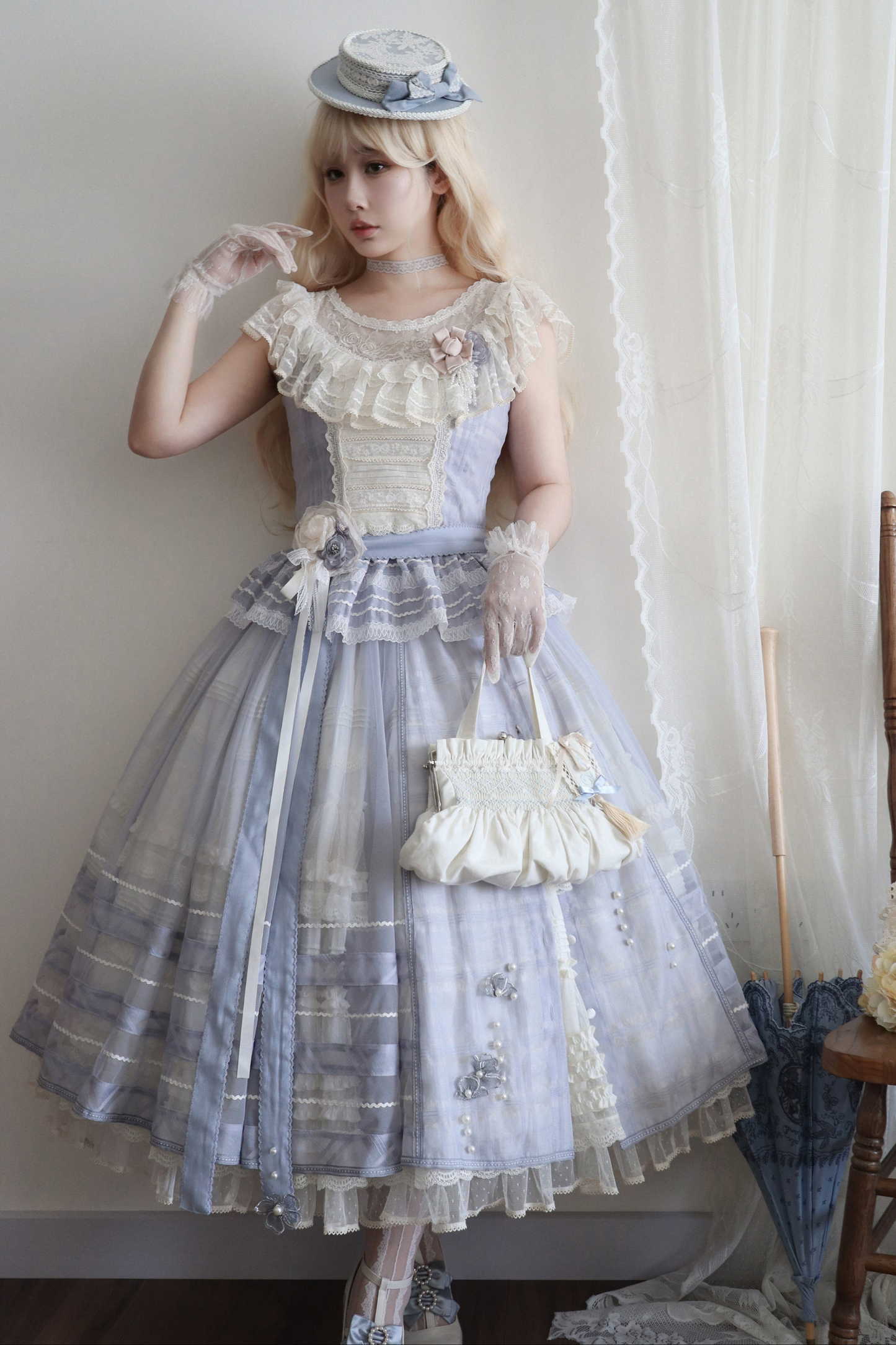 Retro Chiffon Sweet Lolita