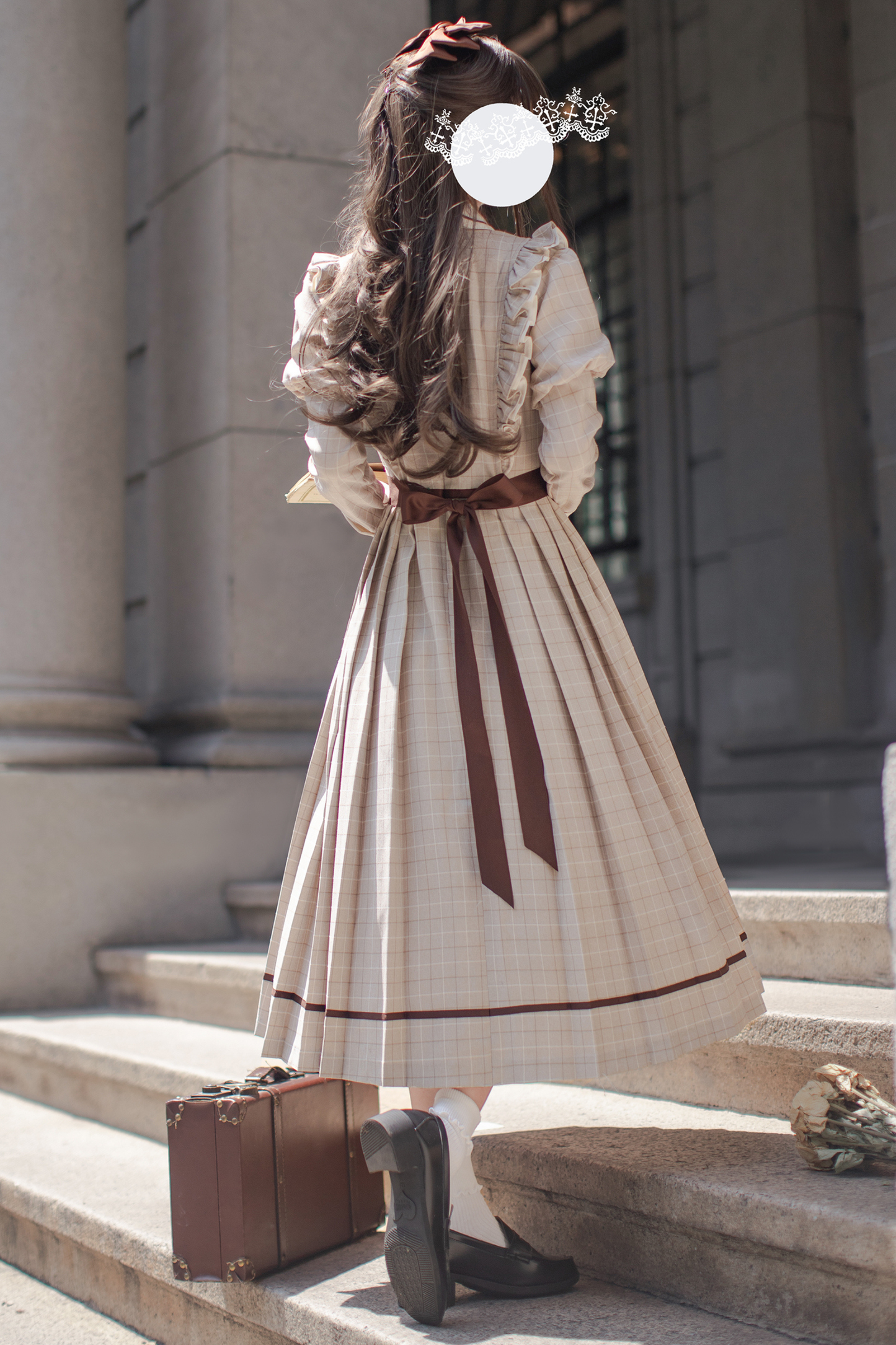 Preppy Style Retro Dress