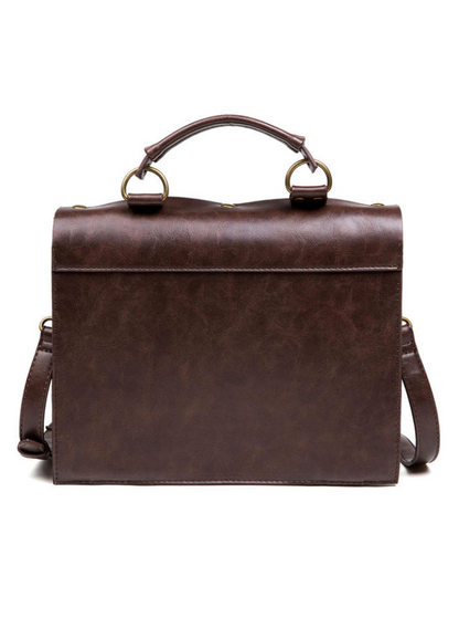Steampunk Antique Clock Square Bag