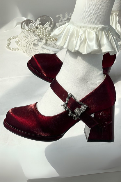 Floating Dreamland Platform Block Heel