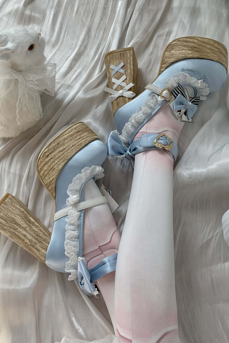 Alice's Adventure Retro Doll Lolita Heels