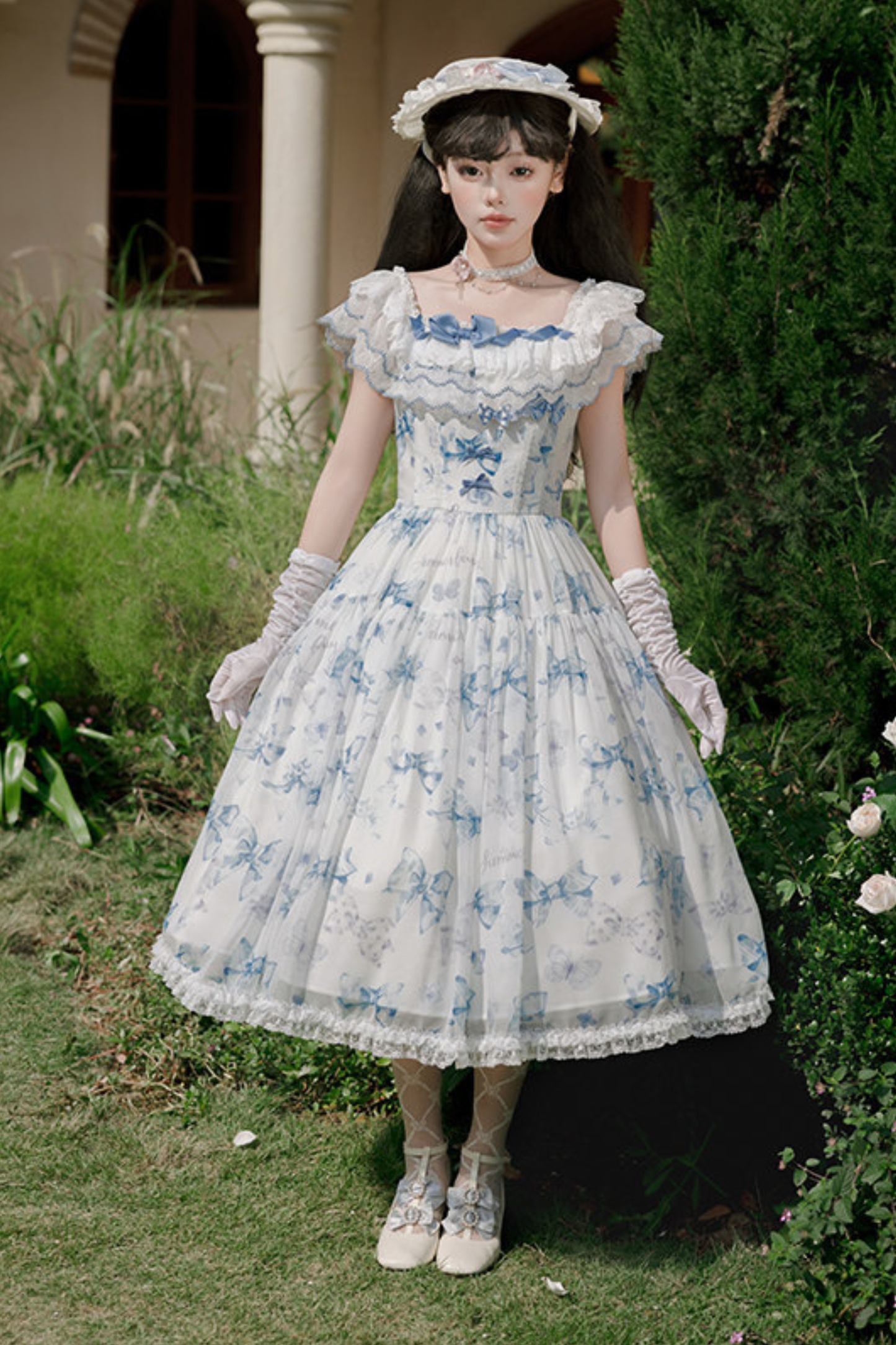 Eternal Garden Lolita Dress + Off Shoulder Dress + Jumper Skirt + Shirt