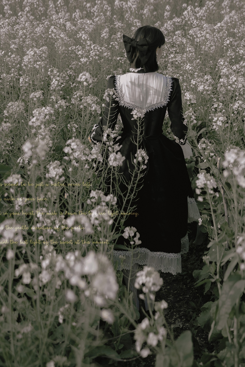 Night Retro Lolita Dress