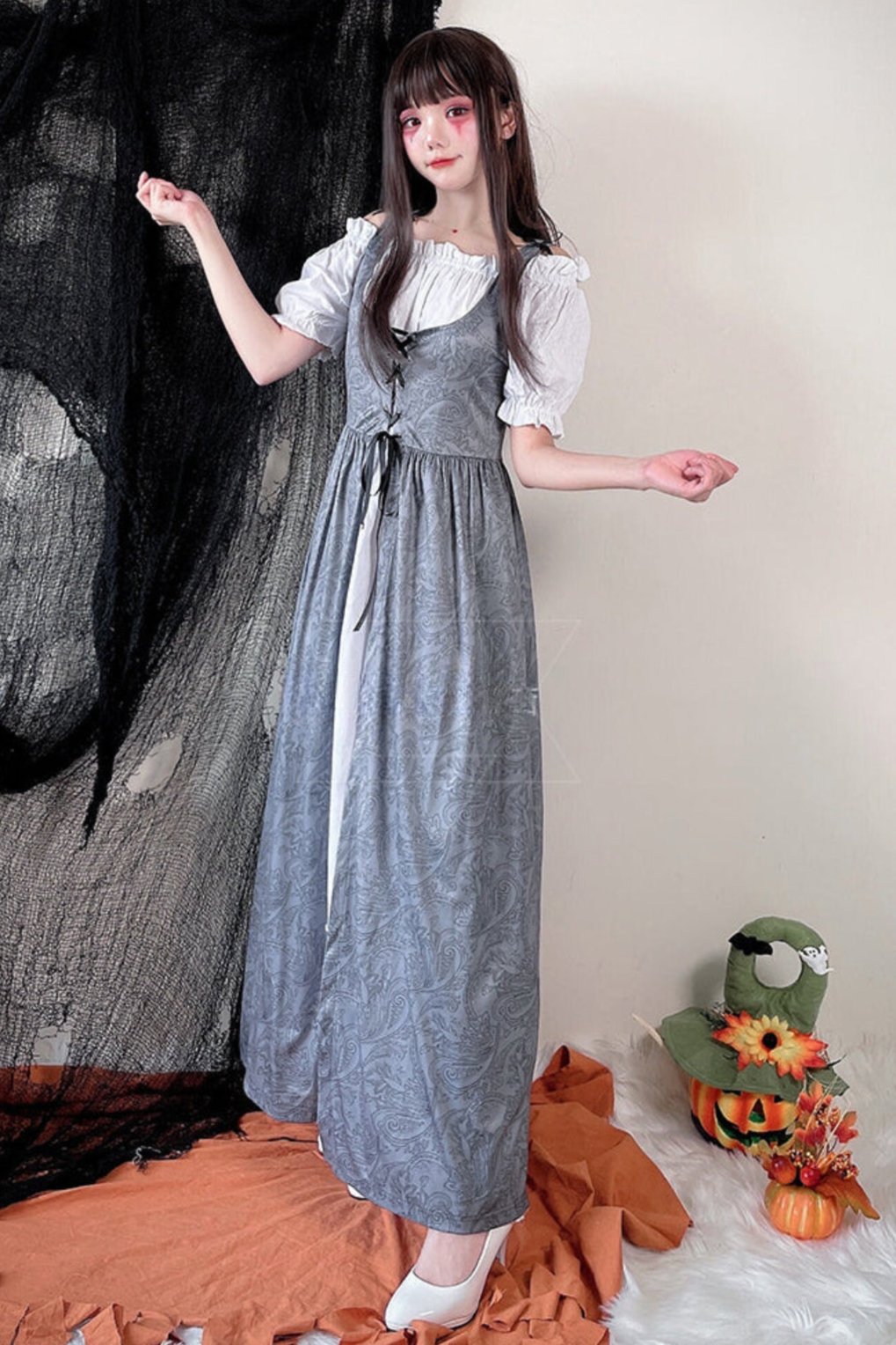 Pastoral Court Maid Costume Set