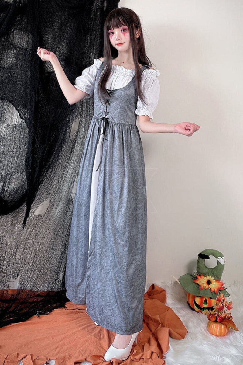 Pastoral Court Maid Costume Set