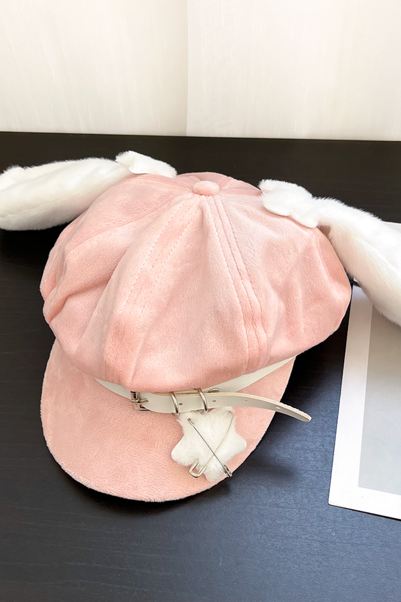 Pink Puppy Ears Beret
