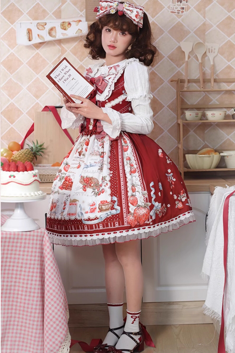 Strawberry Manor Lolita Suspender Dress