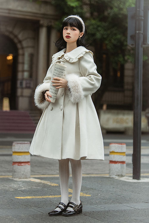 Classic Vintage Coat with a Flattering Fit
