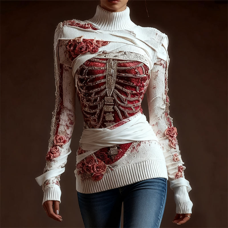 Vintage Inspired Sweater with a Contemporary Edge