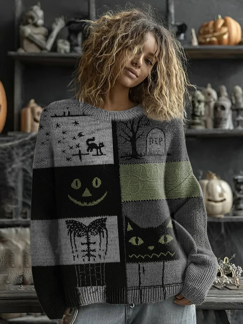 Subtly Elegant Sweater with a Refined Vintage Look