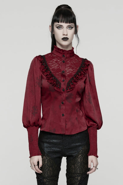 Finely Styled Blouse with a Classic Vintage Look