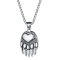 Viking Bear Paw Pendant Necklace Jewelry for
