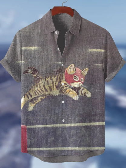 Subtly Elegant Shirt with a Refined Vintage Look