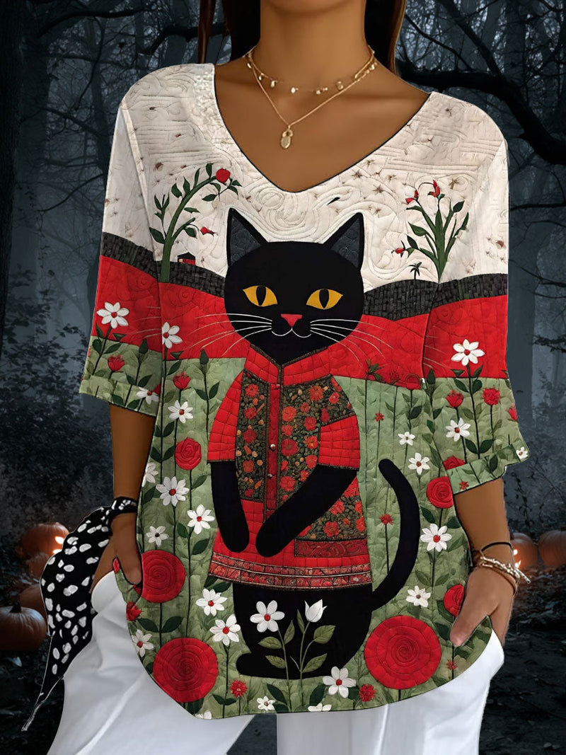 Vintage Style Top with a Modern Fit