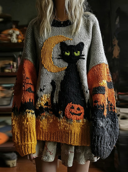 Subtly Elegant Sweater with a Refined Vintage Look