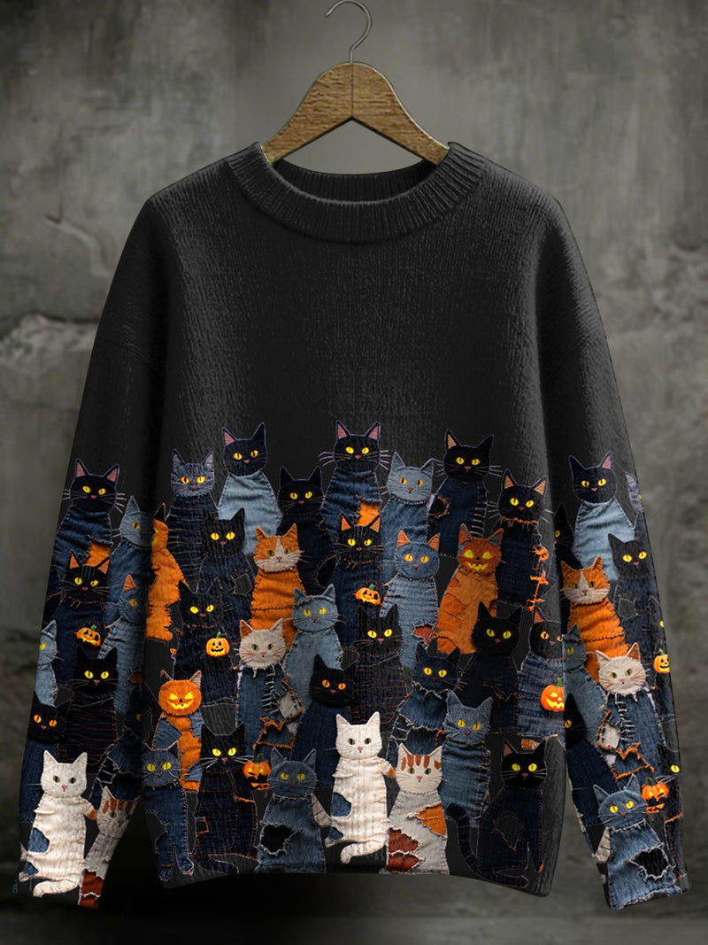 Vintage Inspired Sweater with a Contemporary Edge