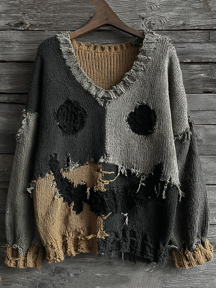 Vintage Inspired Sweater with a Contemporary Edge