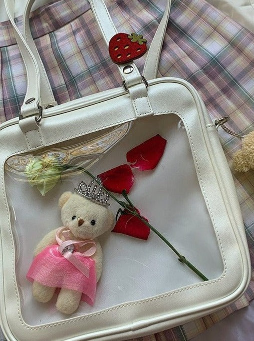 Clear Pocket 3-way Ita Bag