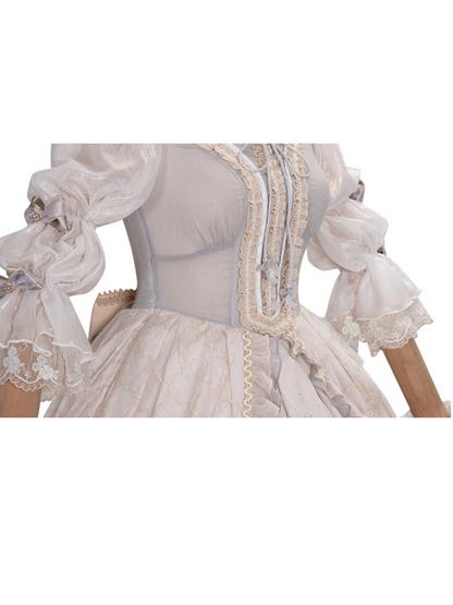 Wedding Rose Girl Retro Tea Party Lolita