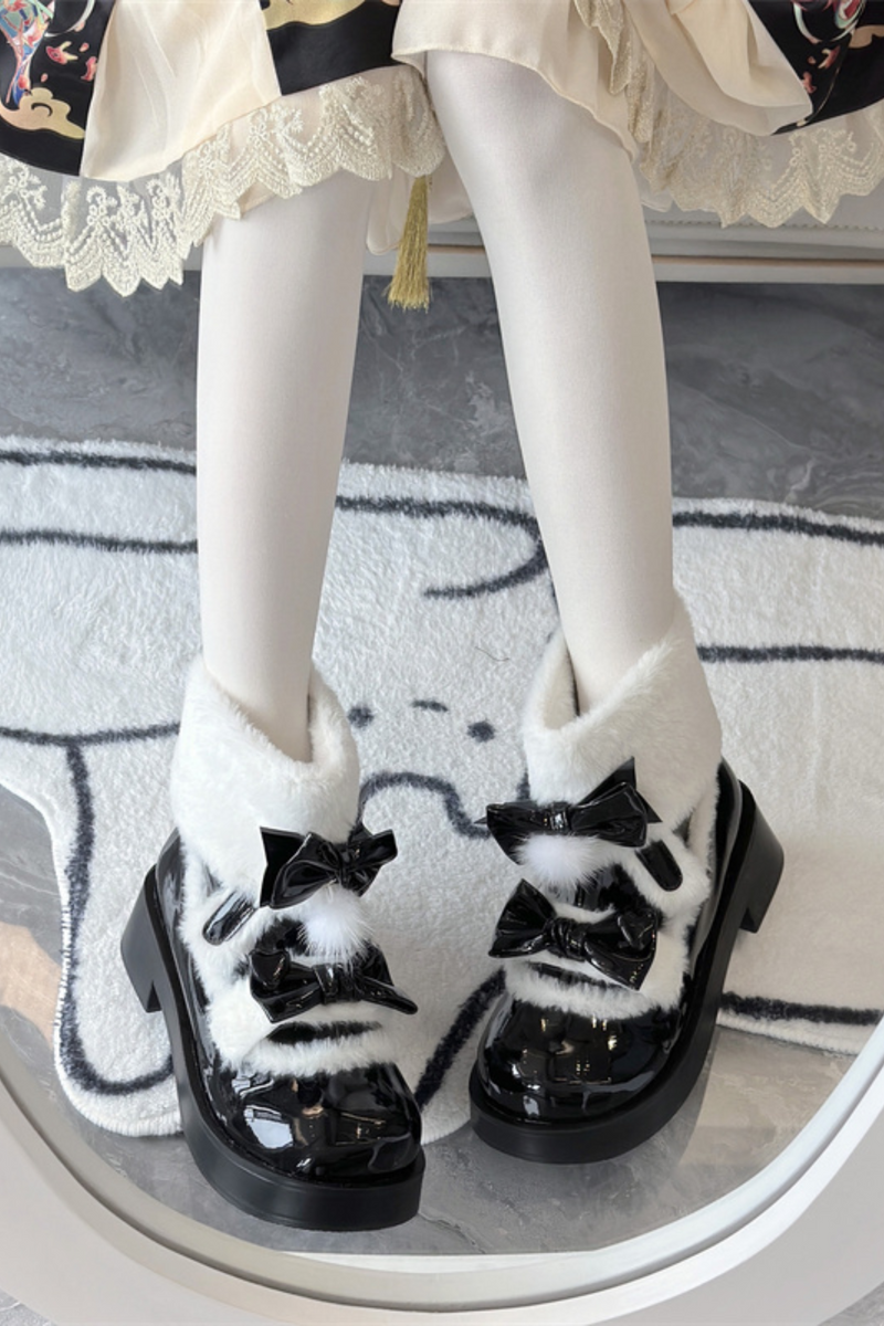 Dark Snow Lolita Boots