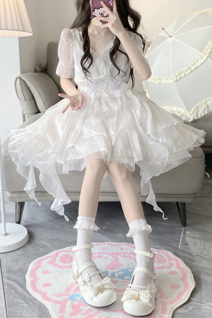 Biscuit Lolita Heel Round Toe Shoes
