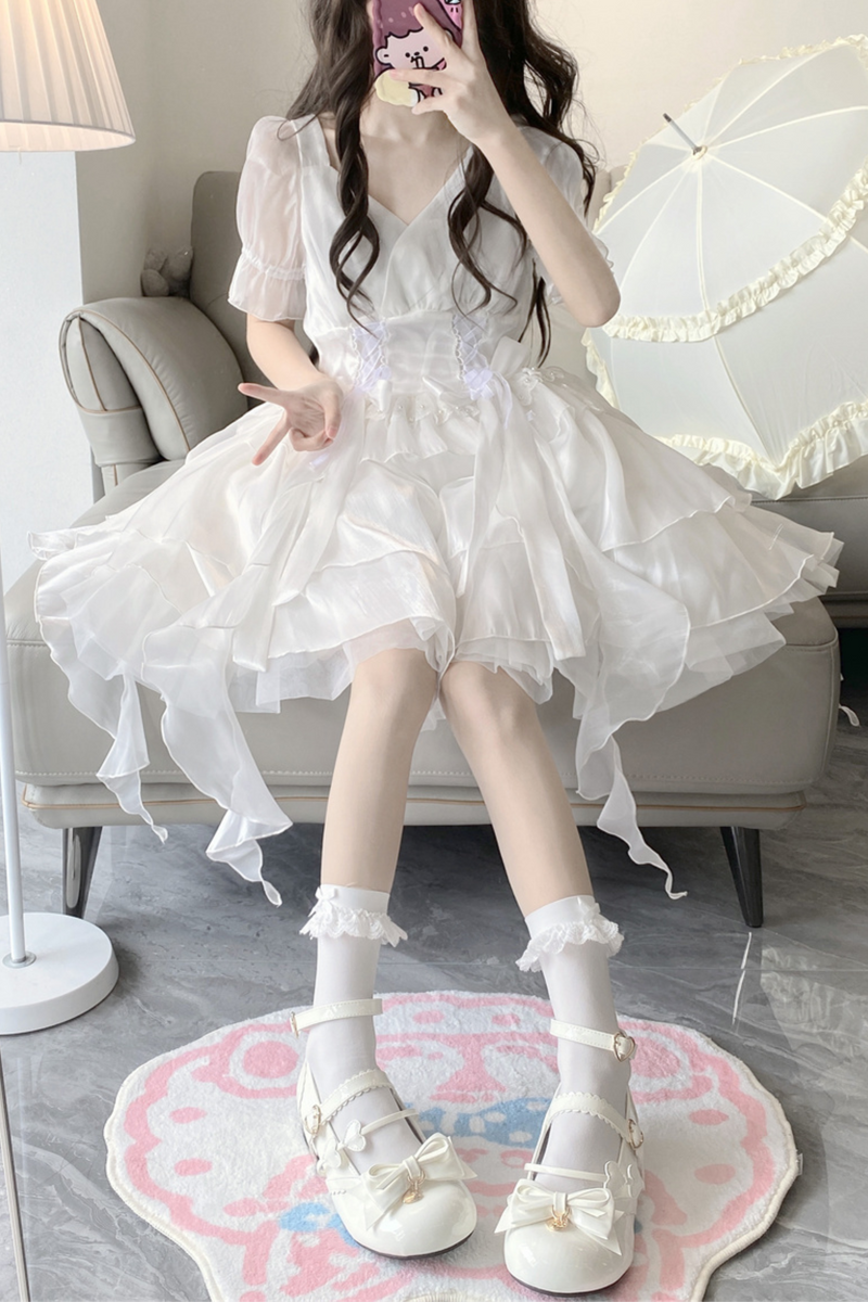 Biscuit Lolita Heel Round Toe Shoes
