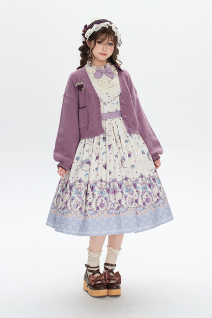 Winery Retro Bear Lolita Dress