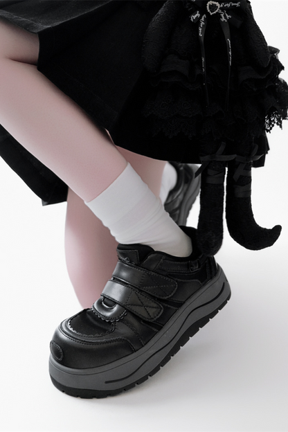 Sweet Girly Platform Sneakers