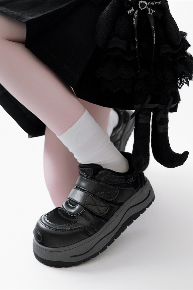 Sweet Girly Platform Sneakers
