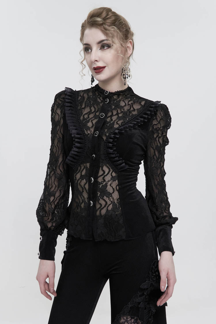 Subtly Elegant Shirt with a Refined Vintage Look