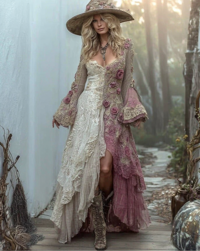 Subtly Elegant Dress with a Refined Vintage Look