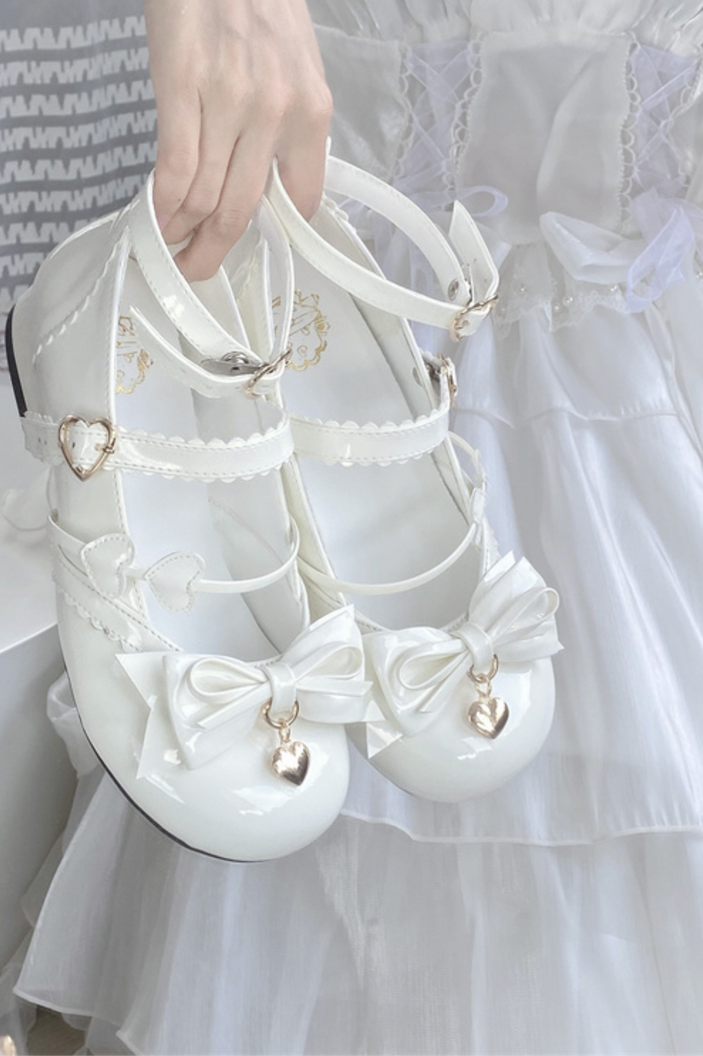 Biscuit Lolita Heel Round Toe Shoes