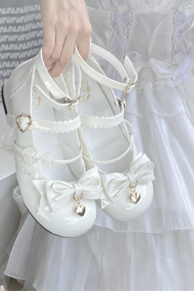 Biscuit Lolita Heel Round Toe Shoes