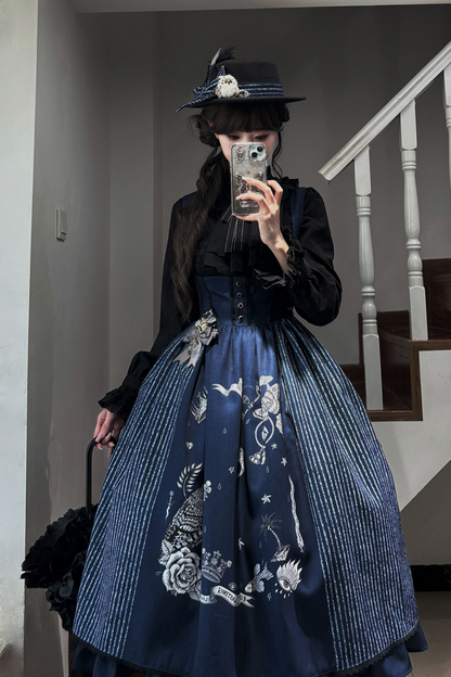 Magic Academy Retro Lolita Jumper Dress