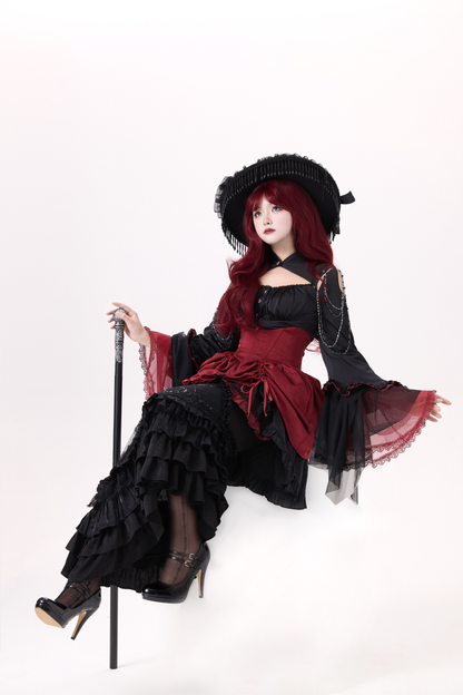 Dark Flower Gothic Lolita Set