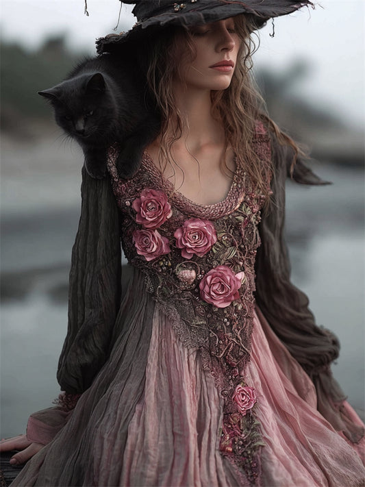 Casually Elegant Dress with a Refined Edge