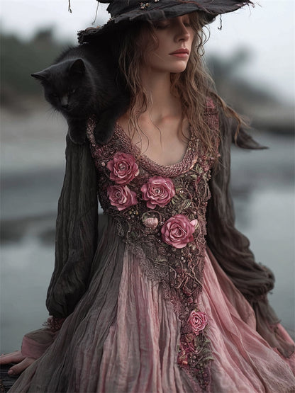 Finely Styled Dress with a Classic Vintage Look