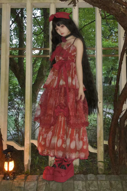 Strawberry Box Lolita Camisole Dress