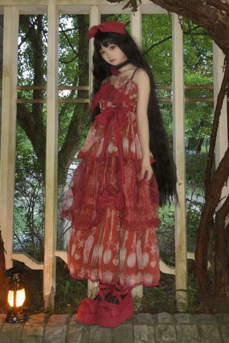 Strawberry Box Lolita Camisole Dress