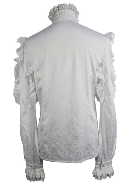 Casually Elegant Blouse with a Refined Edge