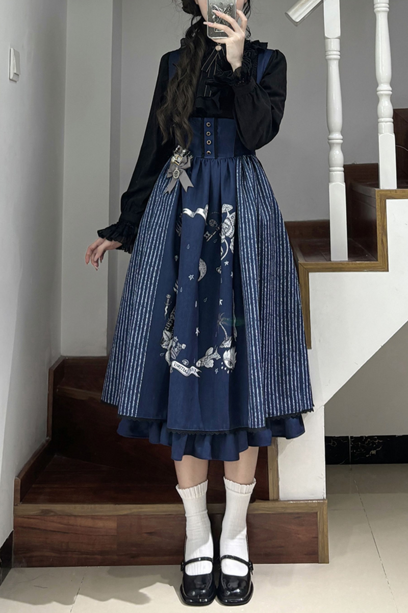 Magic Academy Retro Lolita Jumper Dress